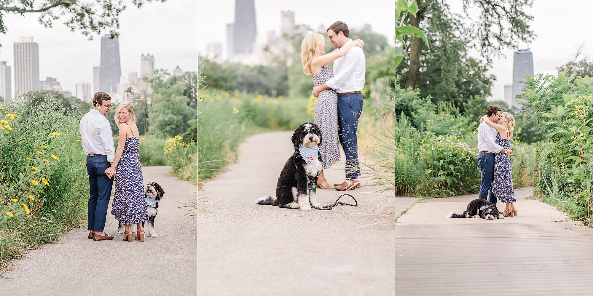 Lincoln Park Chicago Engagement