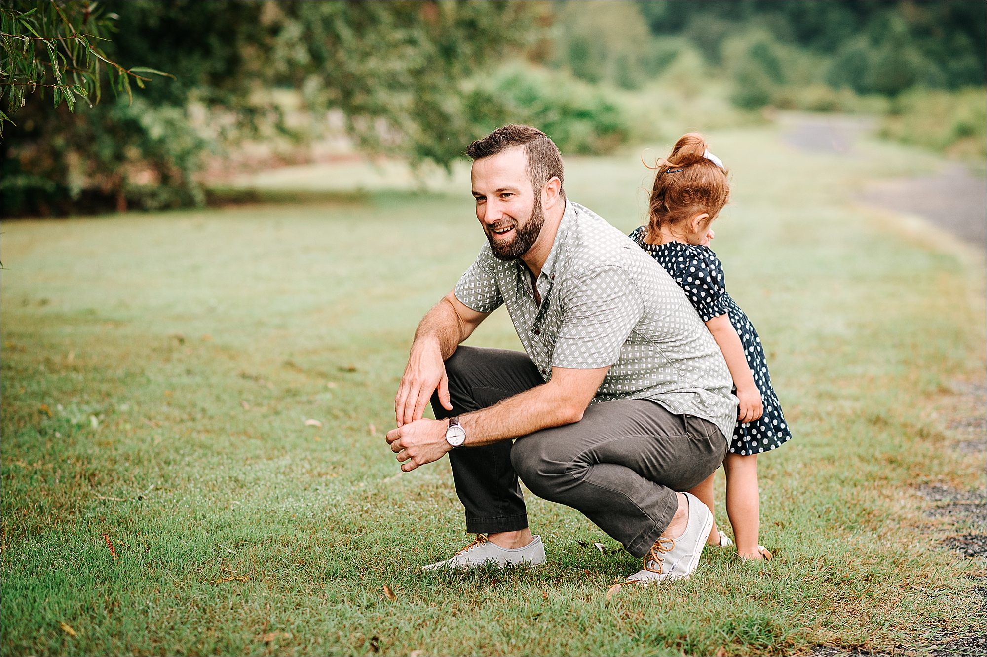 Daddy daughter photo session