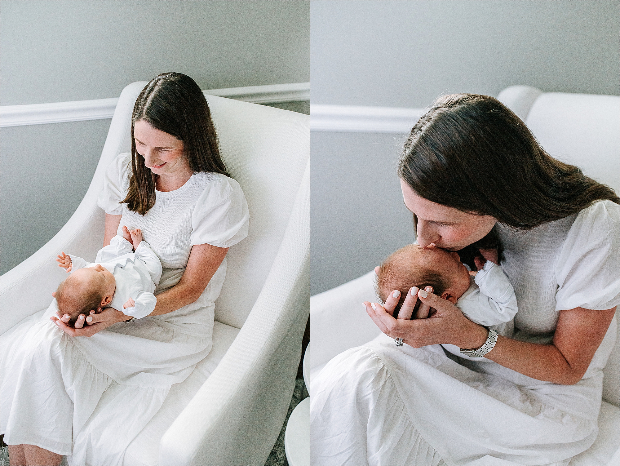 In-home lifestyle newborn session