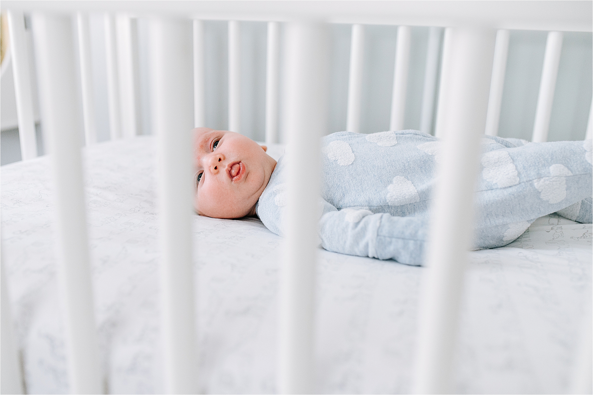 baby boy nursery photography