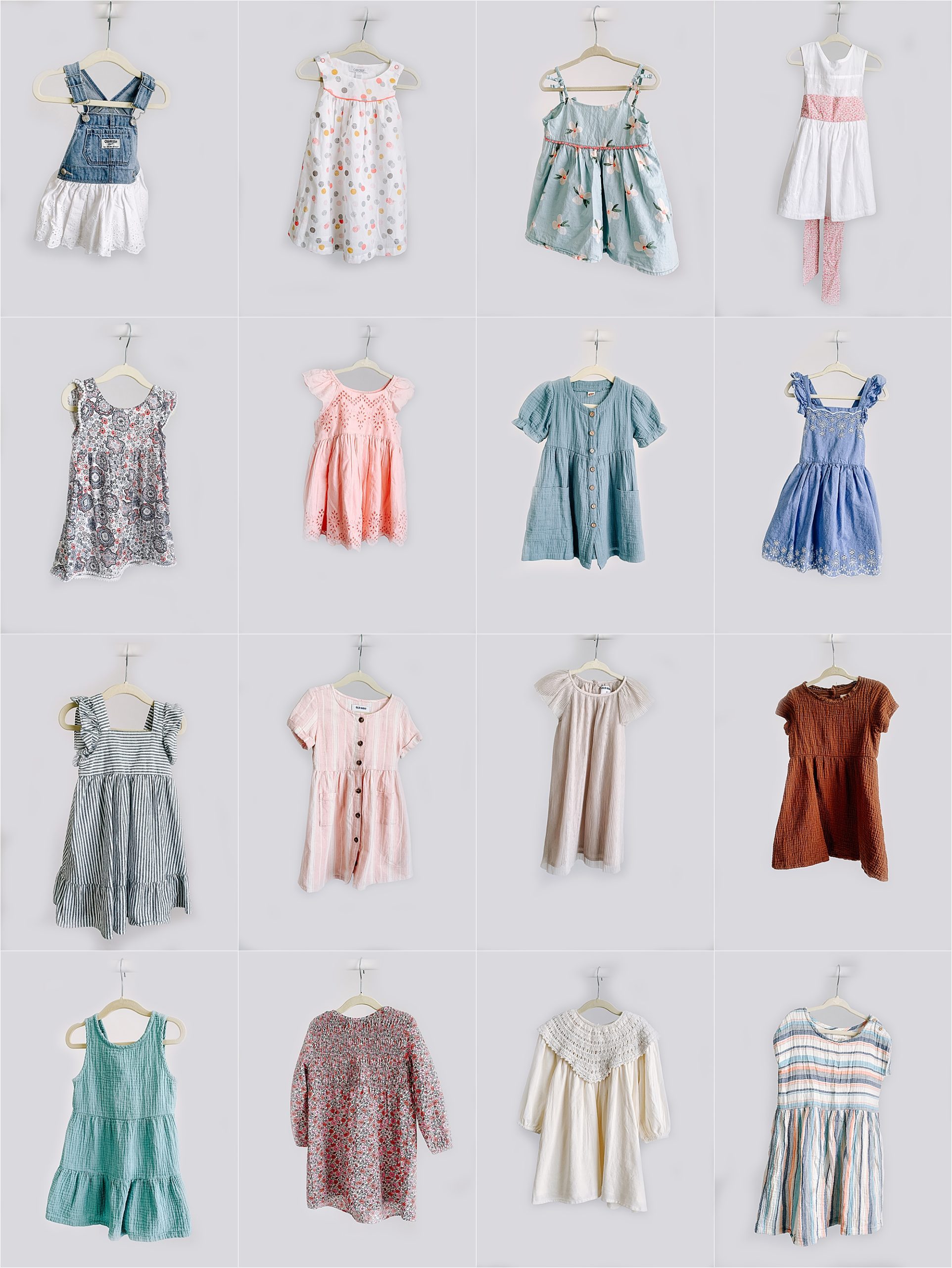 client wardrobe - girls dresses