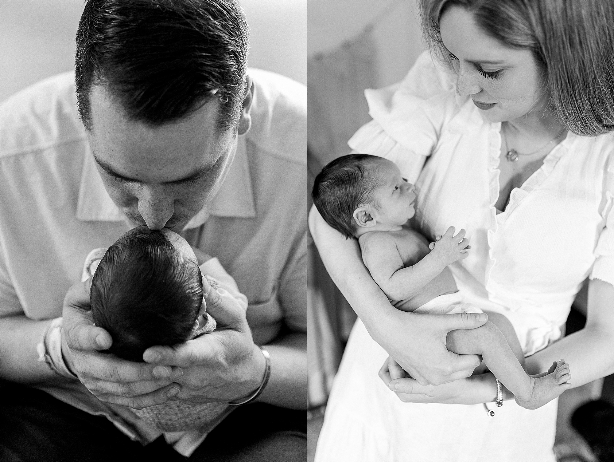 Brookside in-home newborn photographer